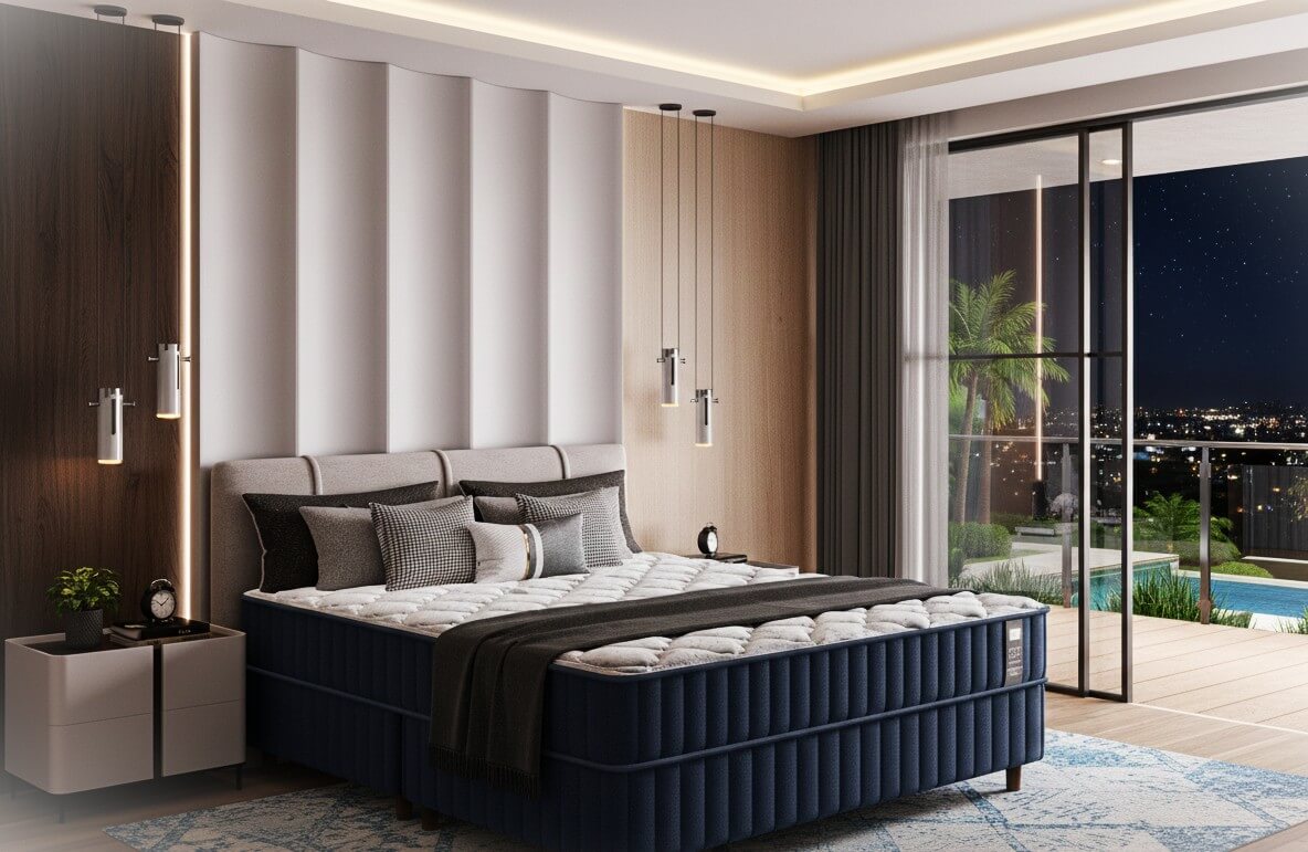 Home: bem-estar equilibrado para noites revigorantes